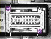 Conector de autom&oacute;vil - Localizaci&oacute;n de housing